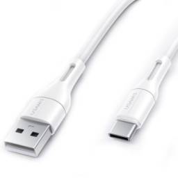 SJ501   Cable de Datos U68  Tipo C 1M Datos & Carga USAMS Blanco