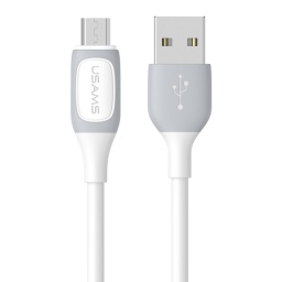 Cable de Datos   Micro  1M  Blanco  2A  Jelly Serie  SJ597  USAMS