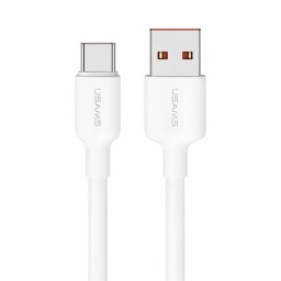 Cable de Datos U84   Tipo C  2M  3A   Blanco  SJ602  USAMS