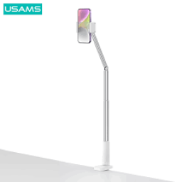ZB255   Soporte de telfono  Metal  Ajustable  Blanco  USAMS