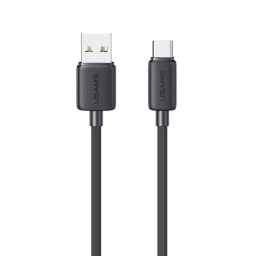 Cable de Datos USB A a Tipo C SJ688   3A  1M  Negro  USAMS