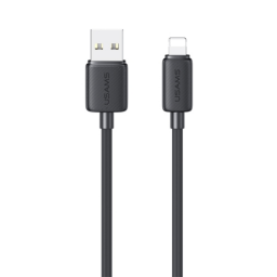 Cable de Datos USB  A a Lightning SJ694   2.4A  2M  Negro  USAMS