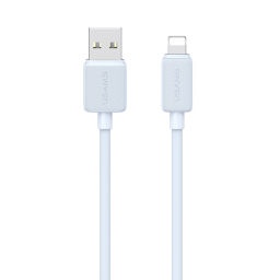 Cable de Datos USB  A a Lightning SJ694    2.4A  2M  Celeste  USAMS