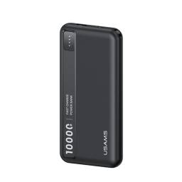 Power Bank 2 Puertos   USB A  USB C  10.000mAh  37Wh  Negro  CD262 USAMS